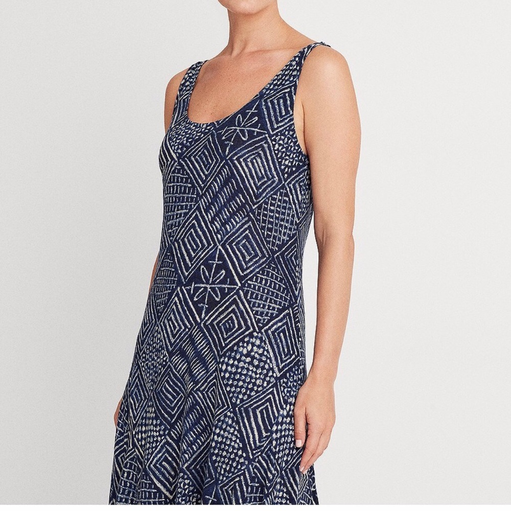 NWT💥Lauren Ralph Lauren Linen Jersey Dress💥 - Picture 3 of 4
